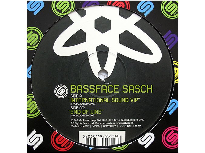 Bassface Sasch ‎– International Sound VIP / End Of Line