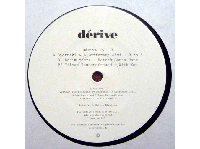 Various ‎– Dérive Vol. 3