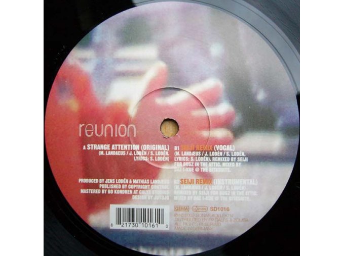 Reunion ‎– Strange Attention