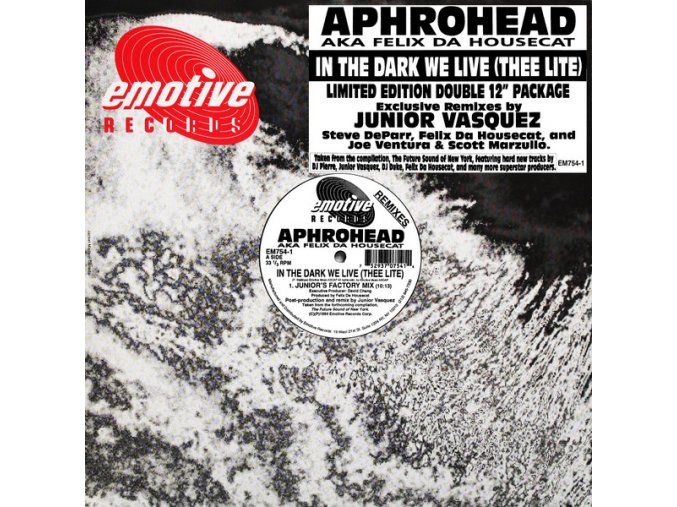 Aphrohead ‎– In The Dark We Live (Thee Lite) (Remixes)