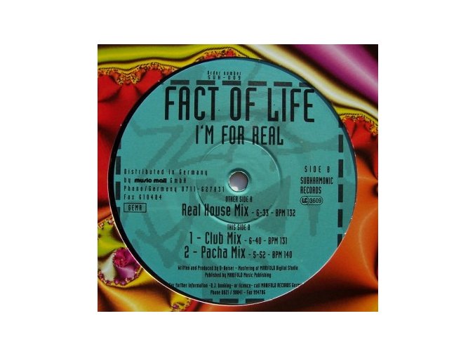 Fact Of Life ‎– I'm For Real