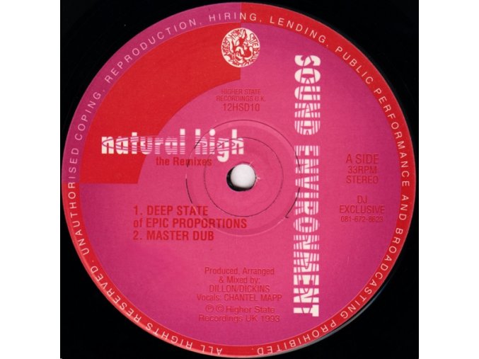 Sound Environment ‎– Natural High (The Remixes)
