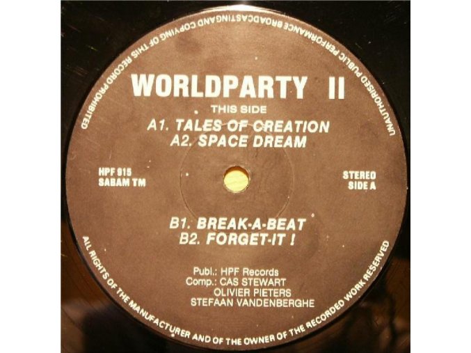 World Party II ‎– Forget-It!