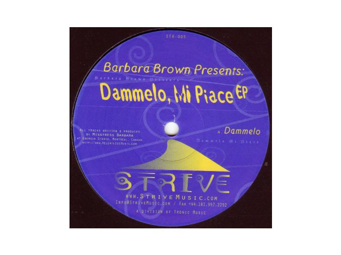 Barbara Brown ‎– Dammelo, Mi Piace EP