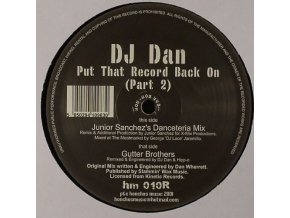 DJ Dan ‎– Put That Record Back On (Part 2)