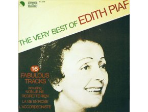Edith Piaf ‎– The Very Best Of Edith Piaf