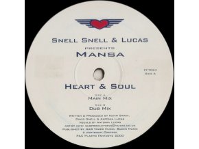 Snell Snell & Lucas Presents Mansa ‎– Heart & Soul