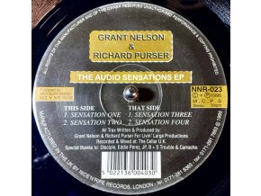 Grant Nelson & Richard Purser ‎– The Audio Sensations EP