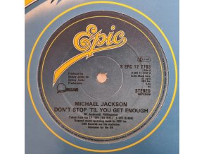 Michael Jackson ‎– Don't Stop 'Til You Get Enough / I Can't Help It