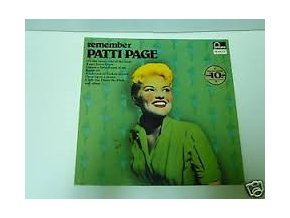 Patti Page ‎– Remember... Patti Page