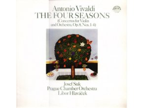 Antonio Vivaldi, Pražský Komorní Orchestr, Josef Suk, Libor Hlaváček ‎– Čtvero Ročních Dob Le Quattro Stagioni