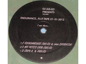 DJ Jus-Ed ‎– Endurance... R.I.P. Tape 27-01-2012