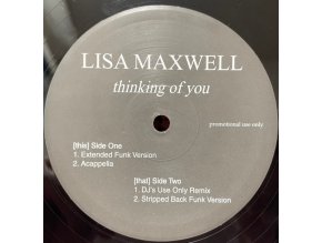 Lisa Maxwell ‎– Thinking Of You