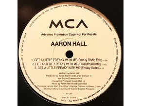 Aaron Hall ‎– Get A Little Freaky With Me