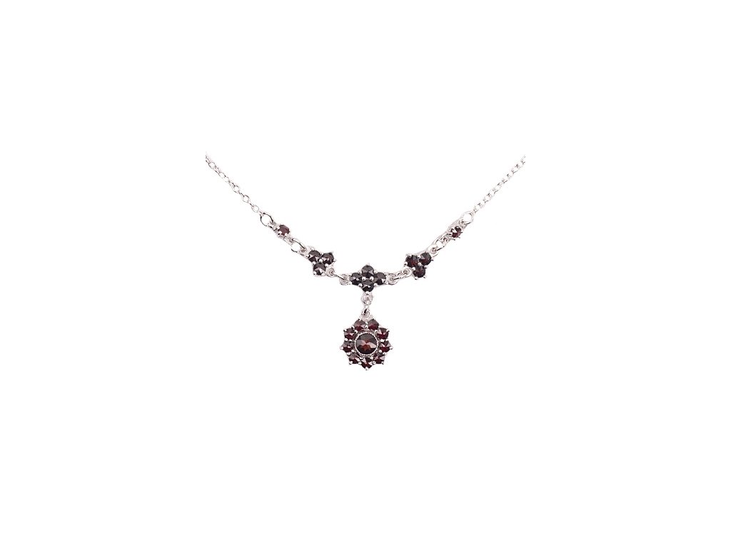Český granát náhrdelník (6770116)