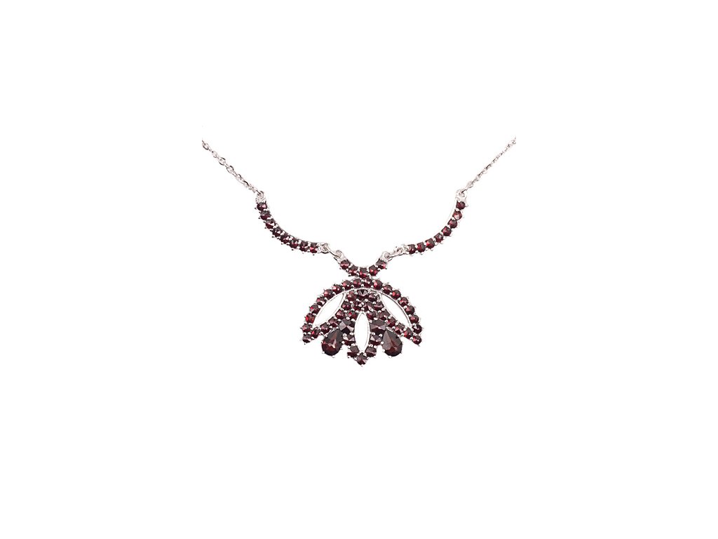 Český granát náhrdelník (6770160)