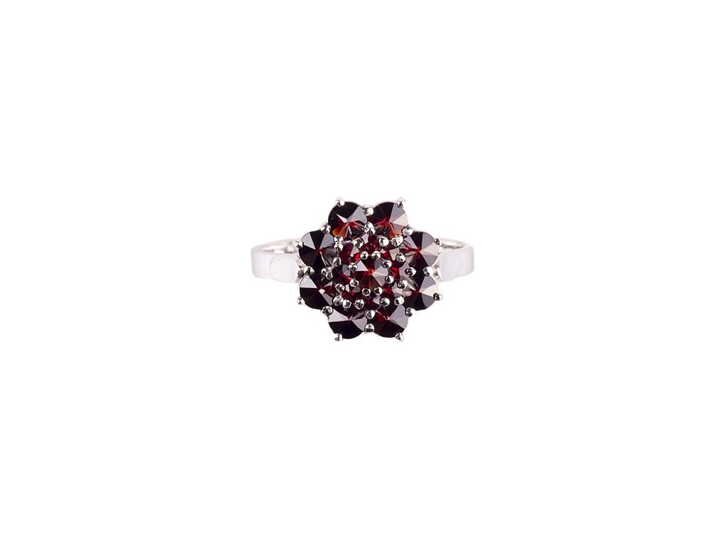 Český granát prsten (6270010)