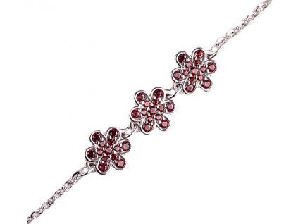 Czech garnet bracelet (6670544)