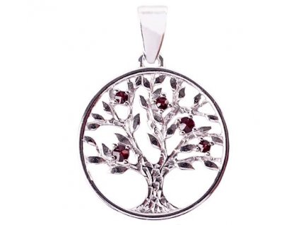 Czech garnet pendant (6471436)