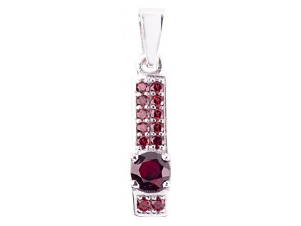 Czech garnet pendant (6471458)