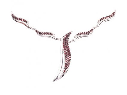 Czech garnet necklace (6770856)