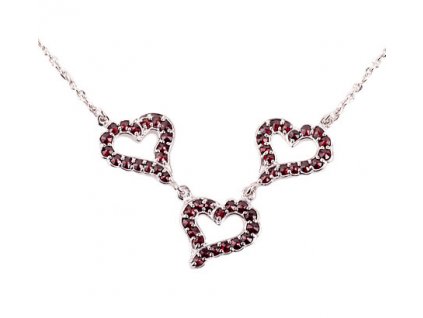 Czech garnet necklace (6770770)