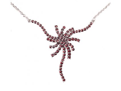 Czech garnet necklace (6770810)