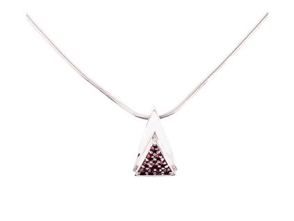 Czech garnet necklace (6770813)