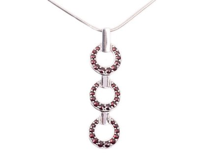Czech garnet necklace (6770826)