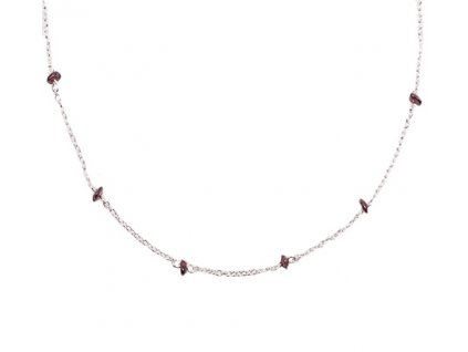 Czech garnet necklace (6750089)