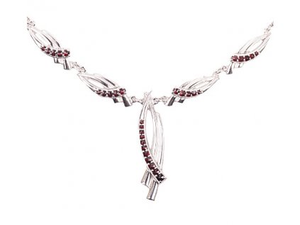 Czech garnet necklace (6770876)