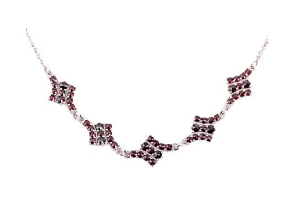 Czech garnet necklace (6770748)