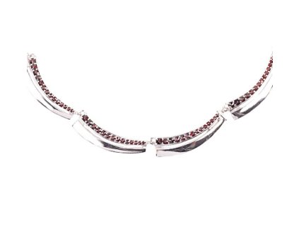 Czech garnet necklace (6770871)