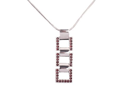 Czech garnet necklace (6770886)