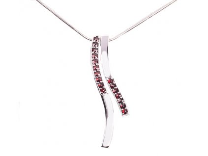 Czech garnet necklace (6770888)
