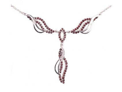 Czech garnet necklace (6770893)