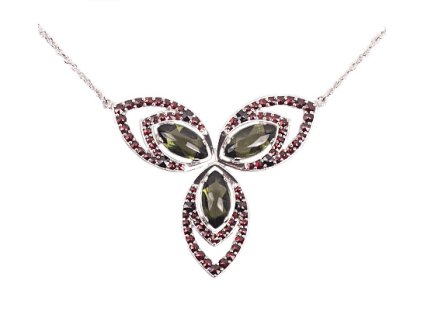 Czech garnet necklace (v6770905)