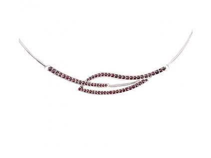 Czech garnet necklace (6770914)