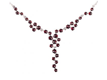 Český granát náhrdelník (6770927)