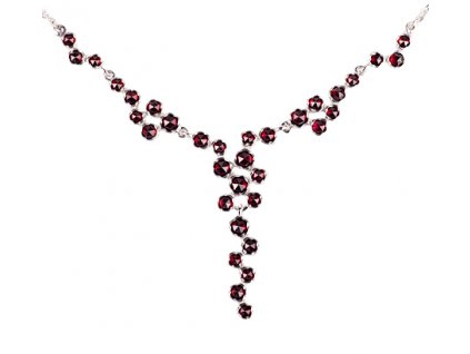 Czech garnet necklace (6770927)