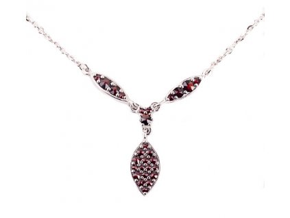 Czech garnet necklace (6770970)