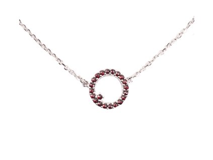 Czech garnet necklace (6770916)