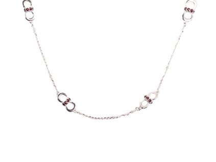 Czech garnet necklace (6770931)