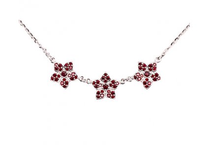 Czech garnet necklace (6770956)