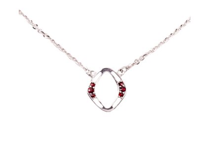 Czech garnet necklace (6770939)