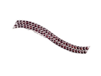 Czech garnet tie clip (6890768)