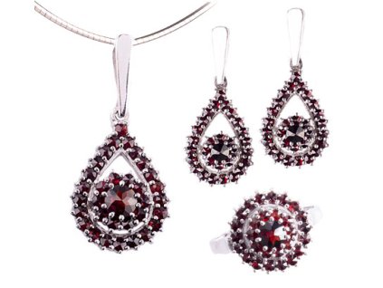 Czech garnet Set 12 (Set 12)