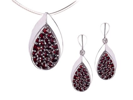 Czech garnet Set 30 (Set 30)