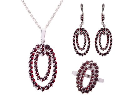 Czech garnet Set 52 (Set 52)