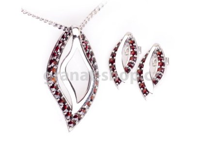 Czech garnet Set 85 (Set 85)